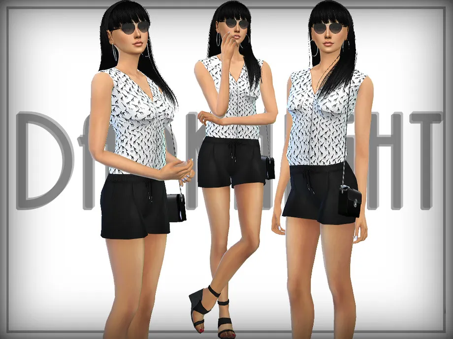 Short Elegant Jumpsuit