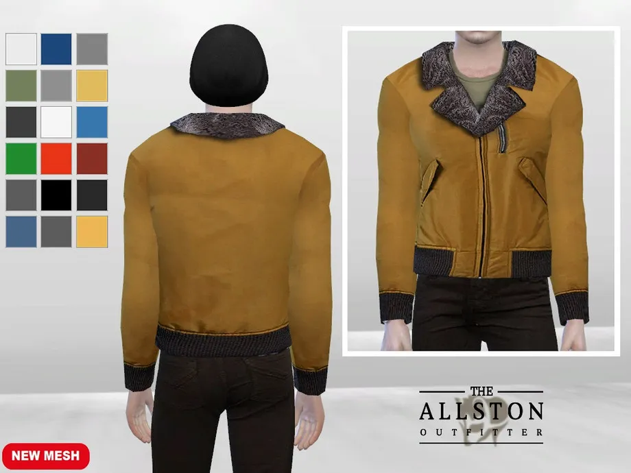 Levin Fur Collar Jacket