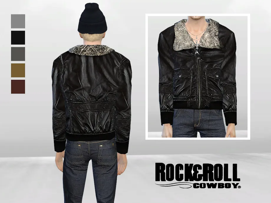 Mountain Hunter Leather Jacket