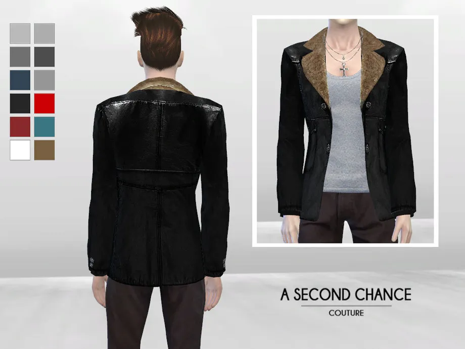 Shearling Leather Jacket