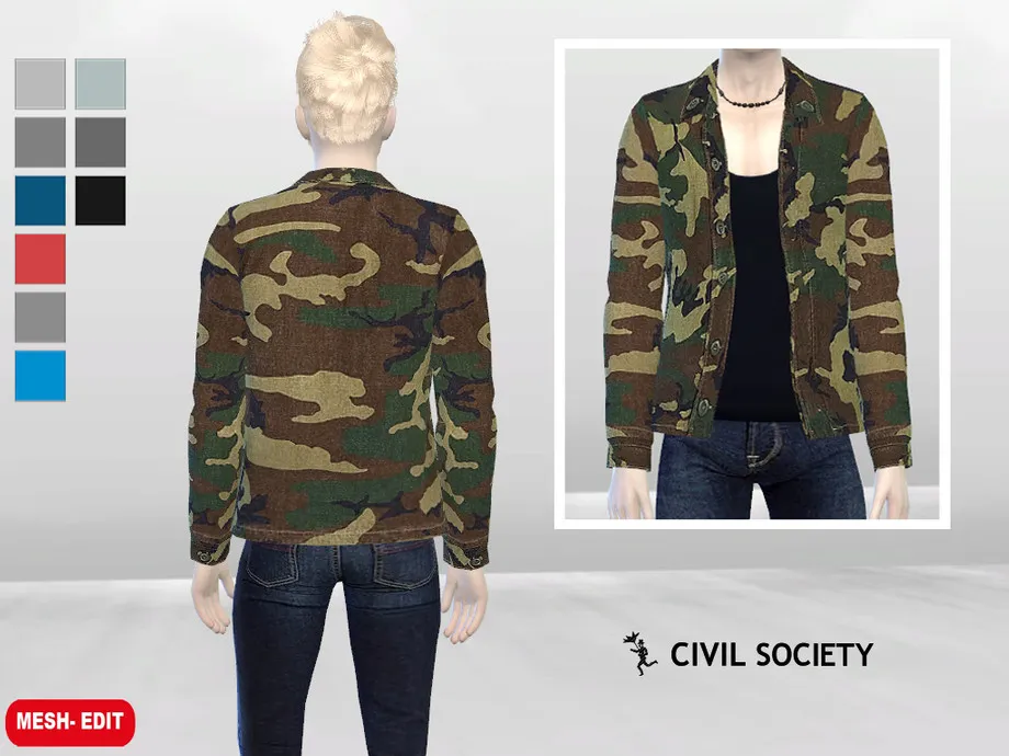 Soldier Bach Camo Jacket