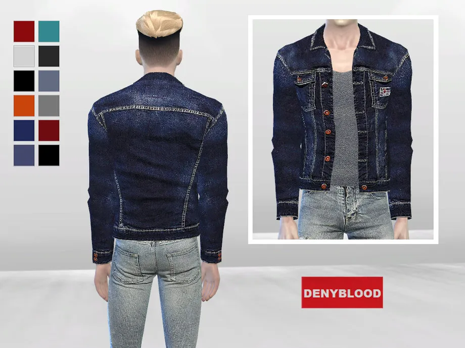 Action Star Denim Jacket