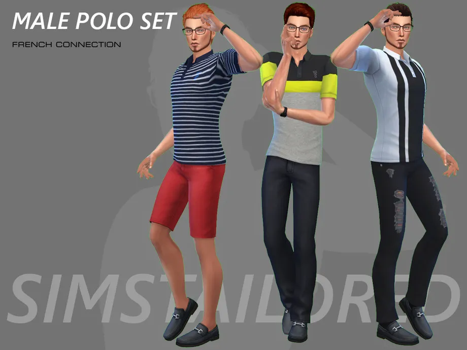 SIMSTAILORED French Connection Polo Set
