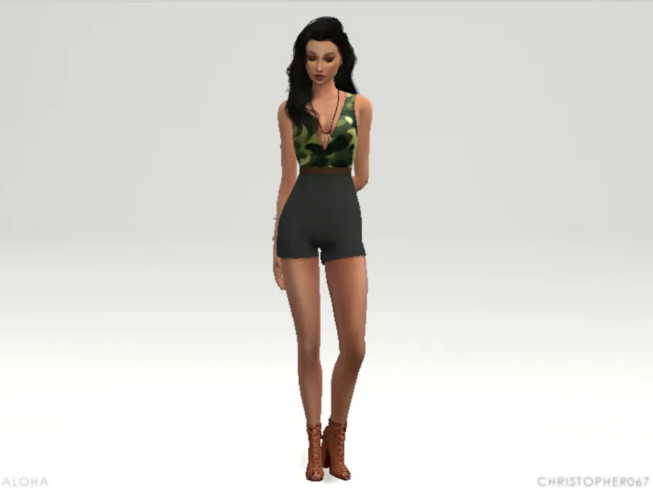 Aloha Romper || Christopher067