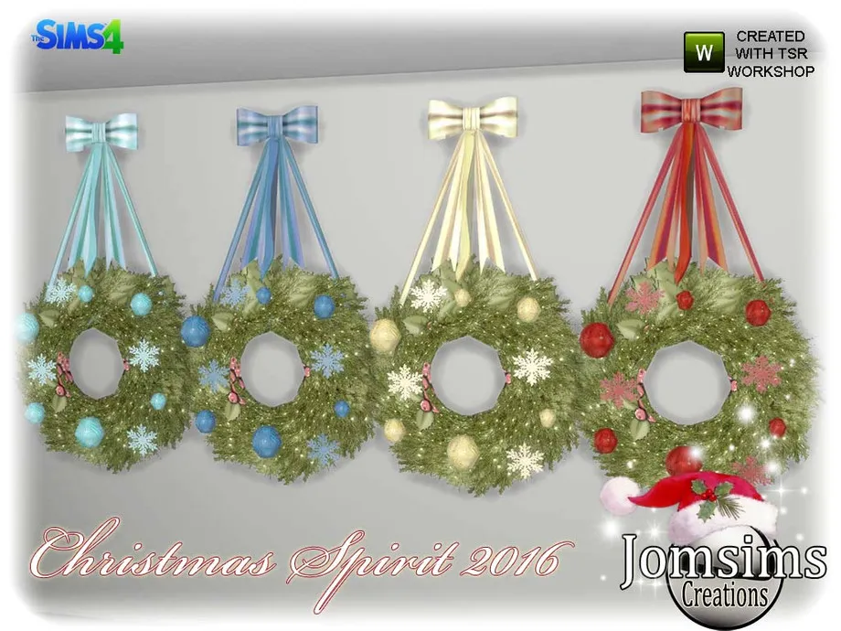 christmas spirit 2016 wall deco
