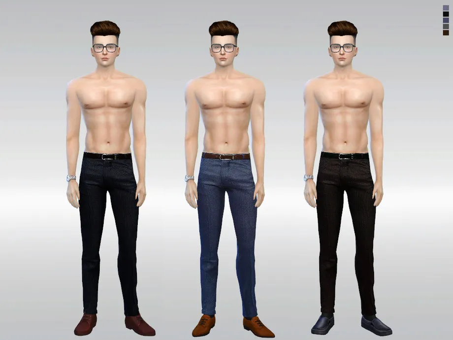 Le Bison Formal Pants