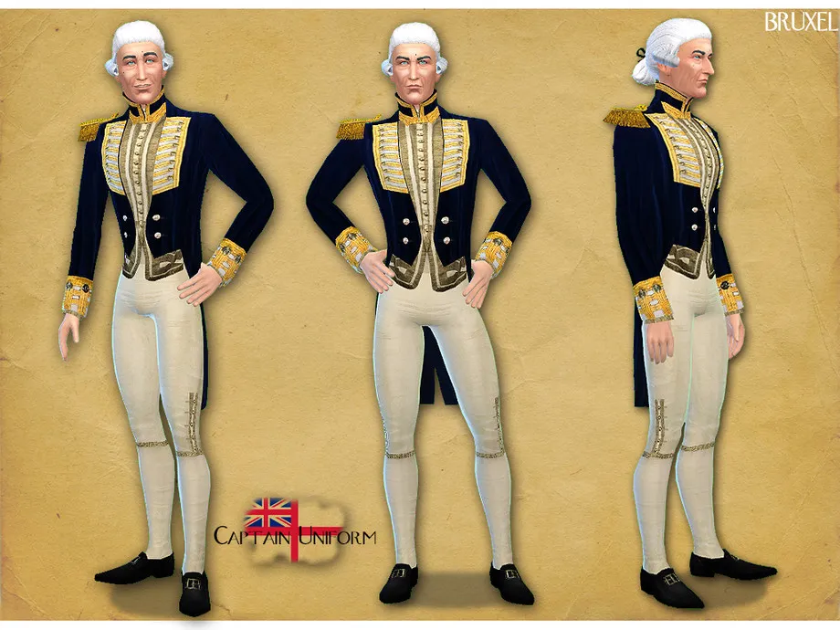 Bruxel - Royal Navy Captain Set
