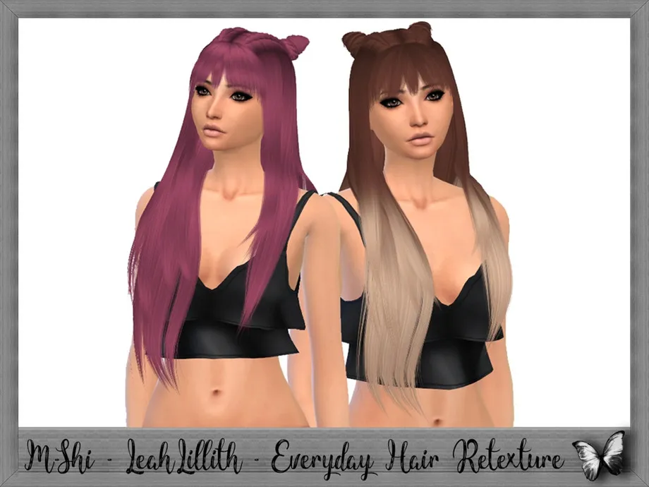 M-Shi - LeahLillith - Everyday Hair Retexture (Mesh Needed)