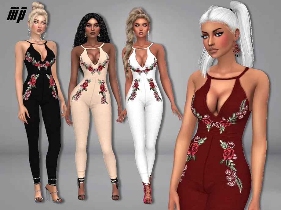 MP Floral Printed Jumpsuit