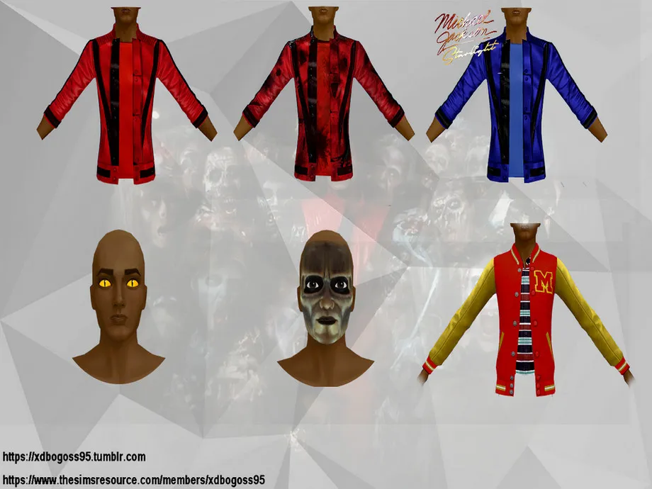 Thriller varsity jacket