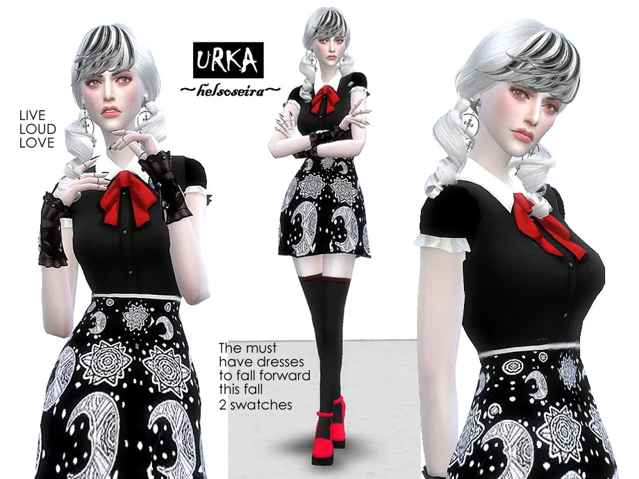 URKA - Dress for Female - MESH needed
