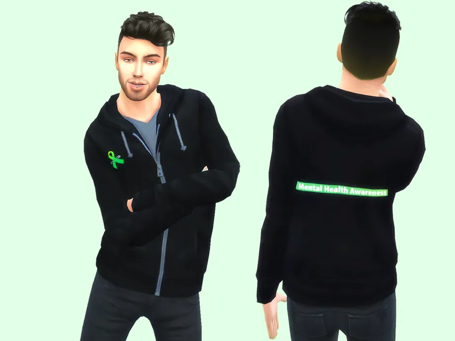 Mental Health Awareness Zip Ups