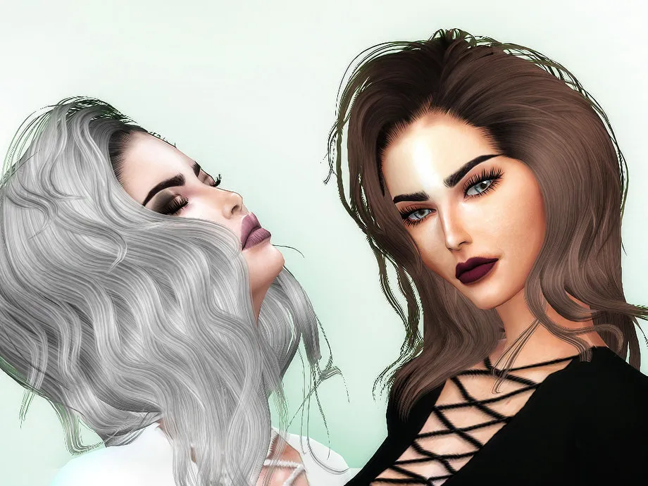 Queen hair retexture - Mesh needed