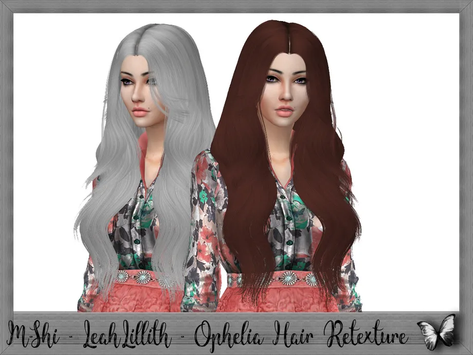 M-Shi - LeahLillith - Ophelia Hair Retexture (Mesh Needed)