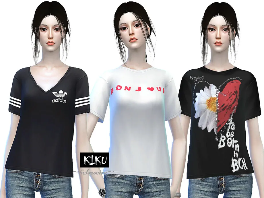 KIKU - Loose T-shirt - Female