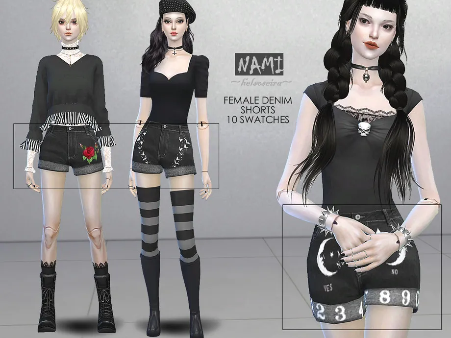 NAMI - Denim Shorts - FM