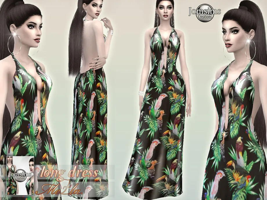 Mezla long dress