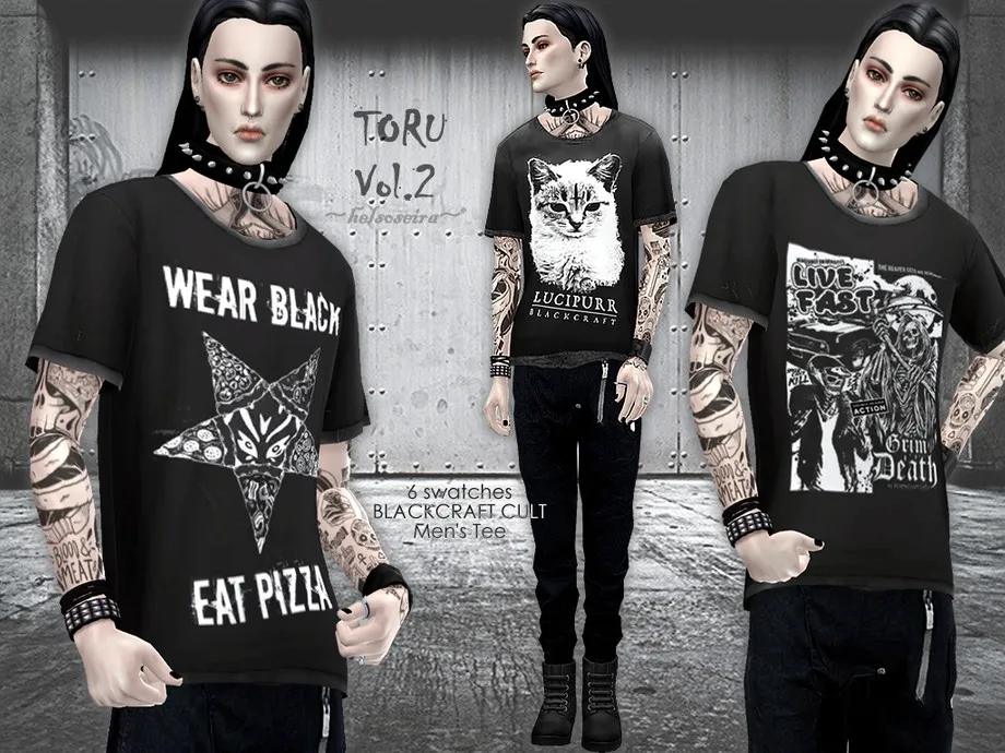 TORU-Vol.2 - Loose Tshirt - Male (Fixed 18/Oct/21)