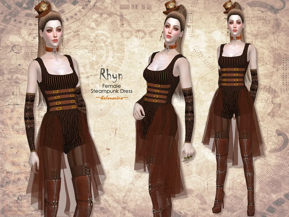 [FIXED!] RHYN - Steampunk Dress
