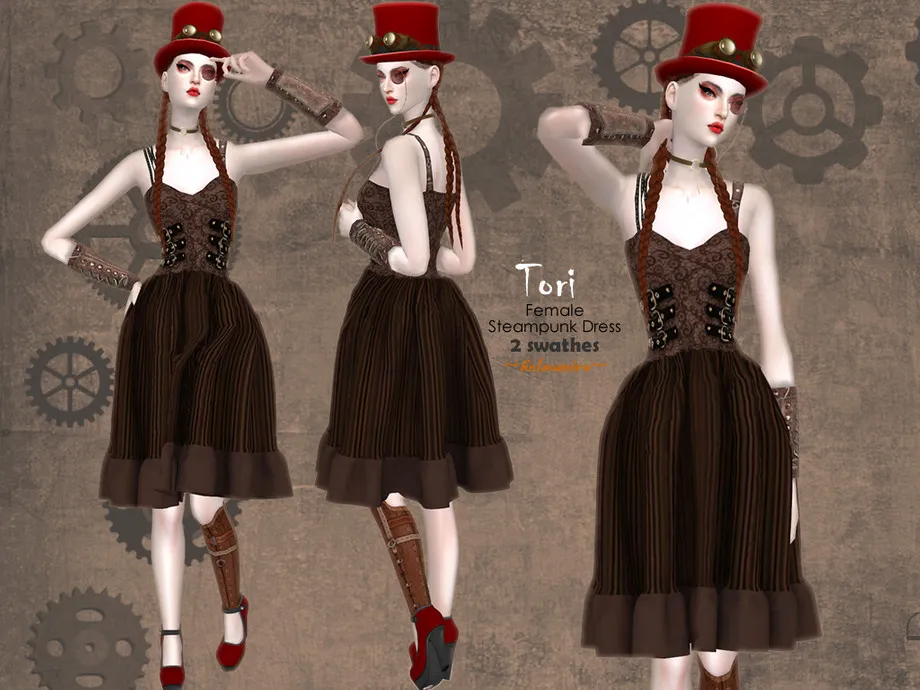 TORI - Steampunk - Dress