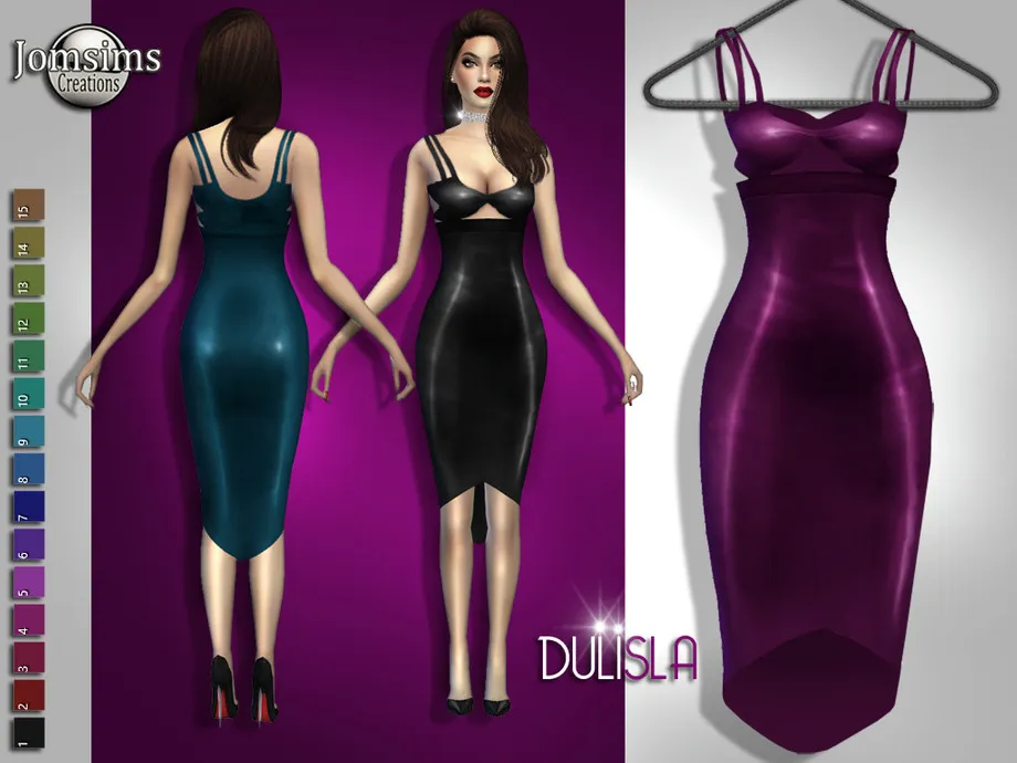 Dulisla leather dress