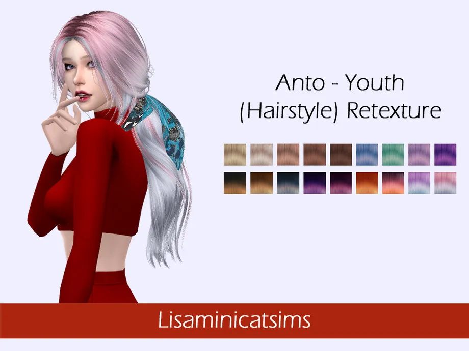 LMCS Anto - Youth (Hairstyle) Retexture