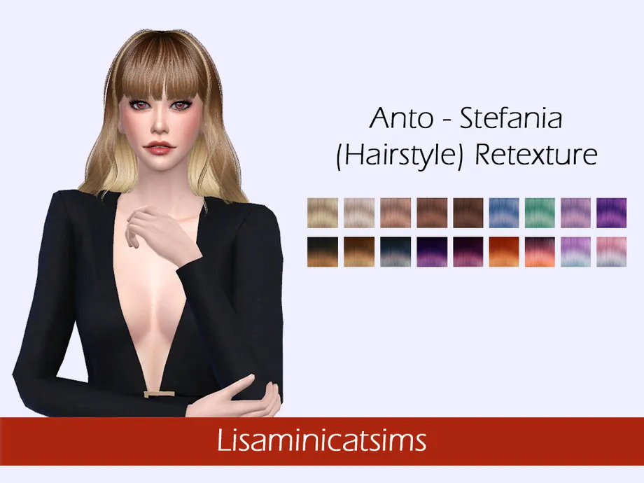 LMCS Anto - Stefania (Hairstyle) Retexture