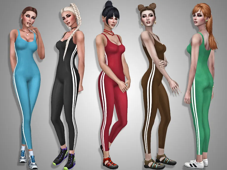 Sportwear jumpsuit