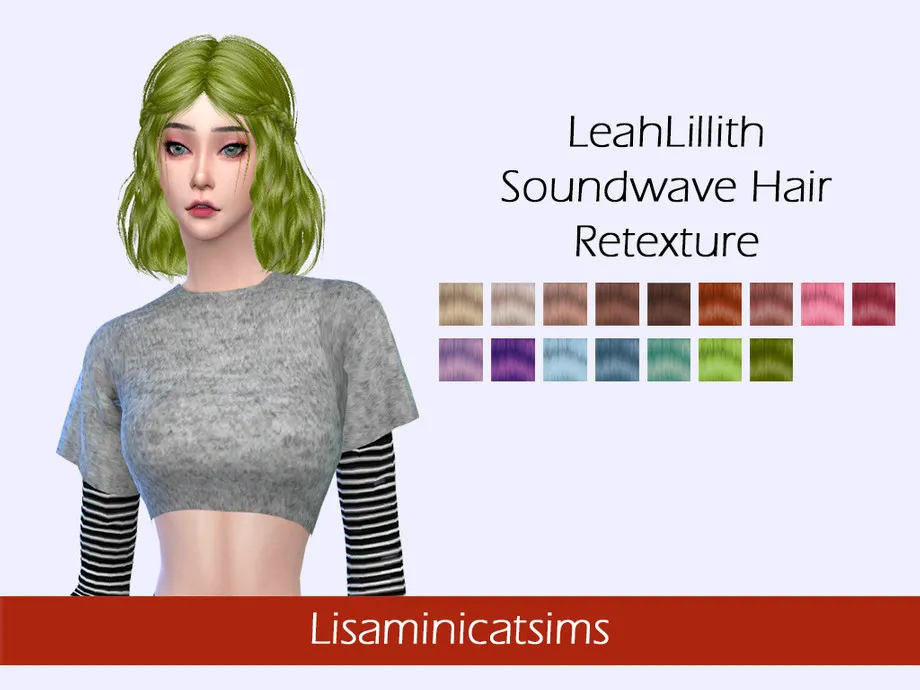 LMCS LeahLillith Soundwave Hair Retexture