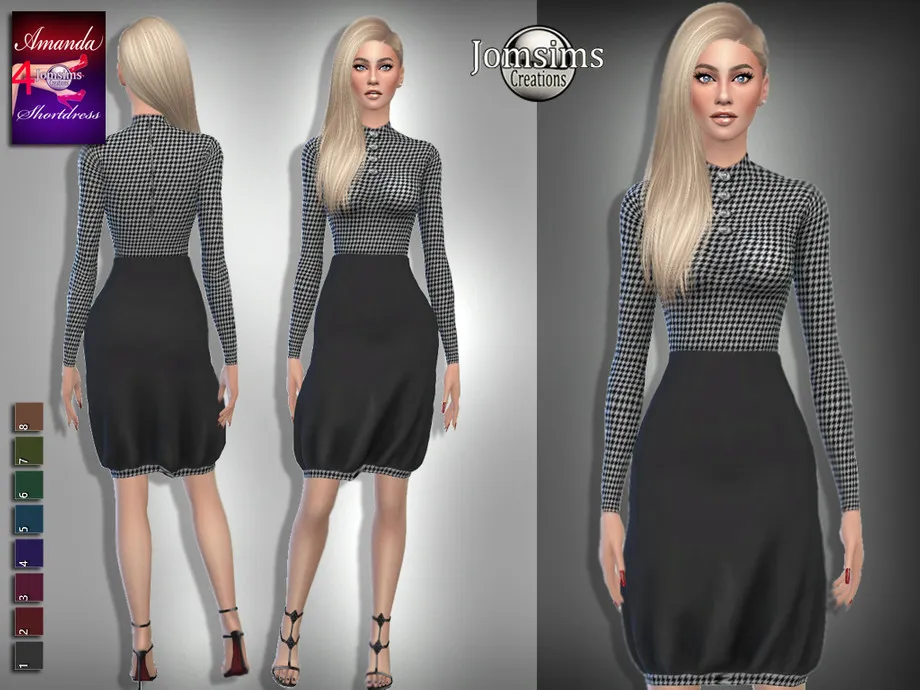 Amanda short dress 4