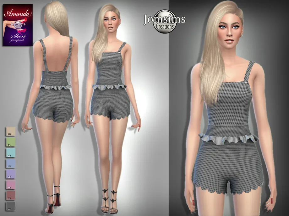 Amanda short jumpsuit