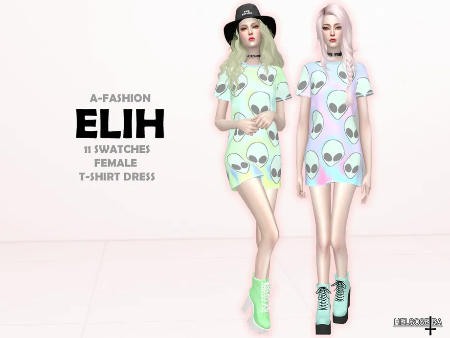 ELIH - T-SHIRT - MINI DRESS