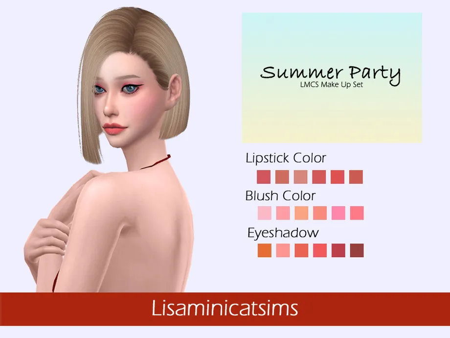 LMCS Summer Party Make Up Set