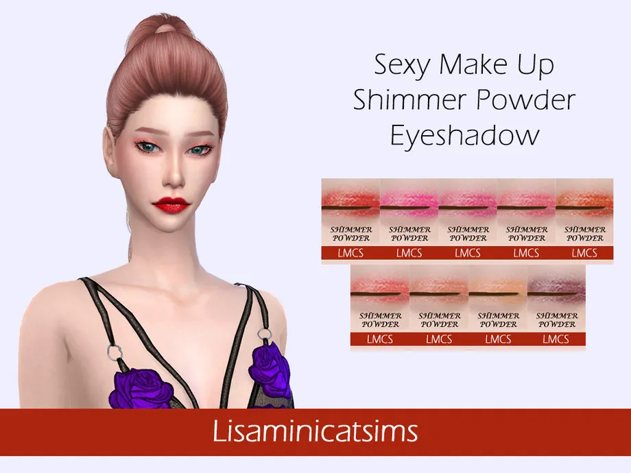 LMCS Sexy Make Up Shimmer Powder Eyeshadow