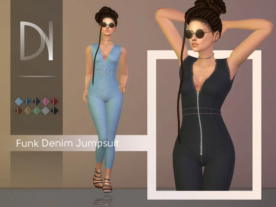 Funk Denim Jumpsuit