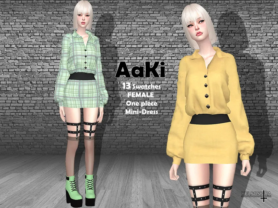 AAKI - One Piece Mini Dress