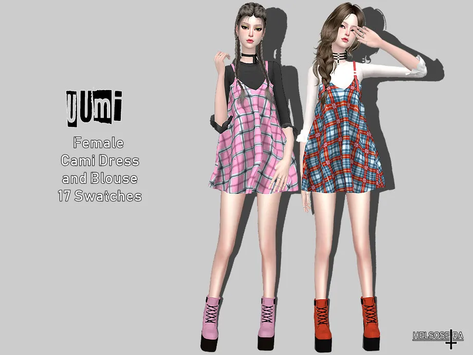 UUMI - Cami Dress w/ Blouse
