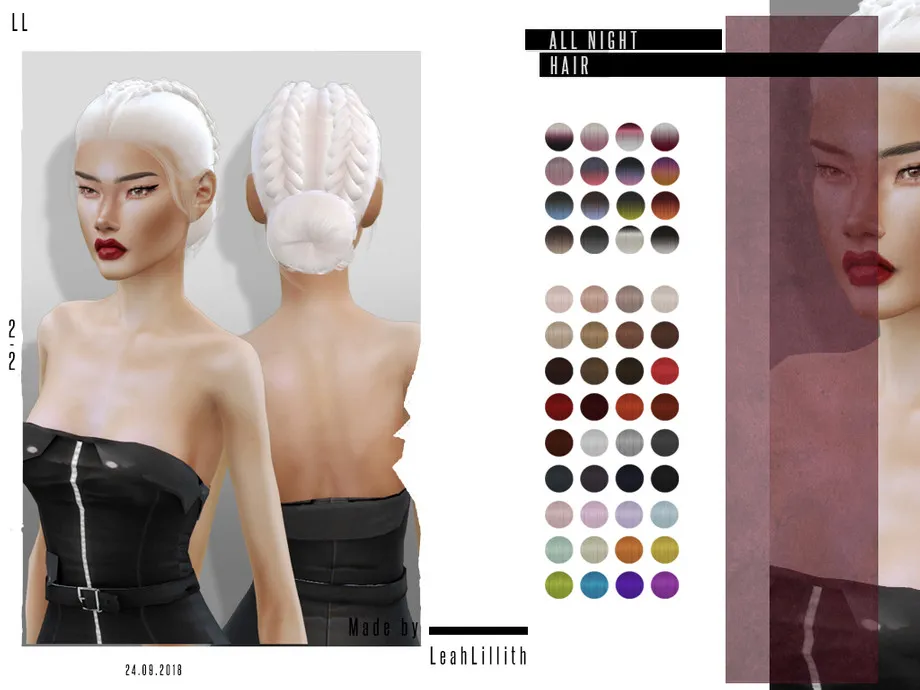 LeahLillith All Night Hair