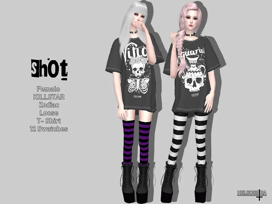 SHOT - Killstar Zodiac Loose Tee