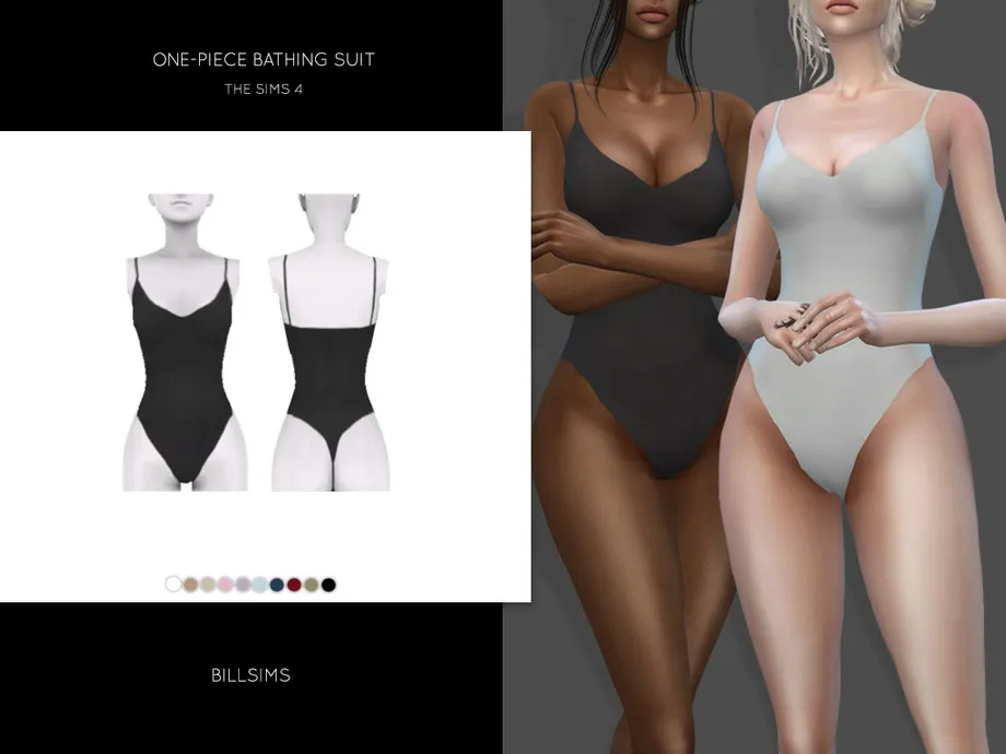 One-Piece Bathing Suit