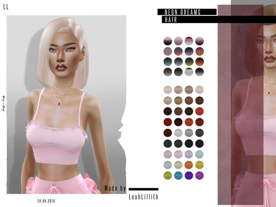 LeahLillith Neon Dreams Hair