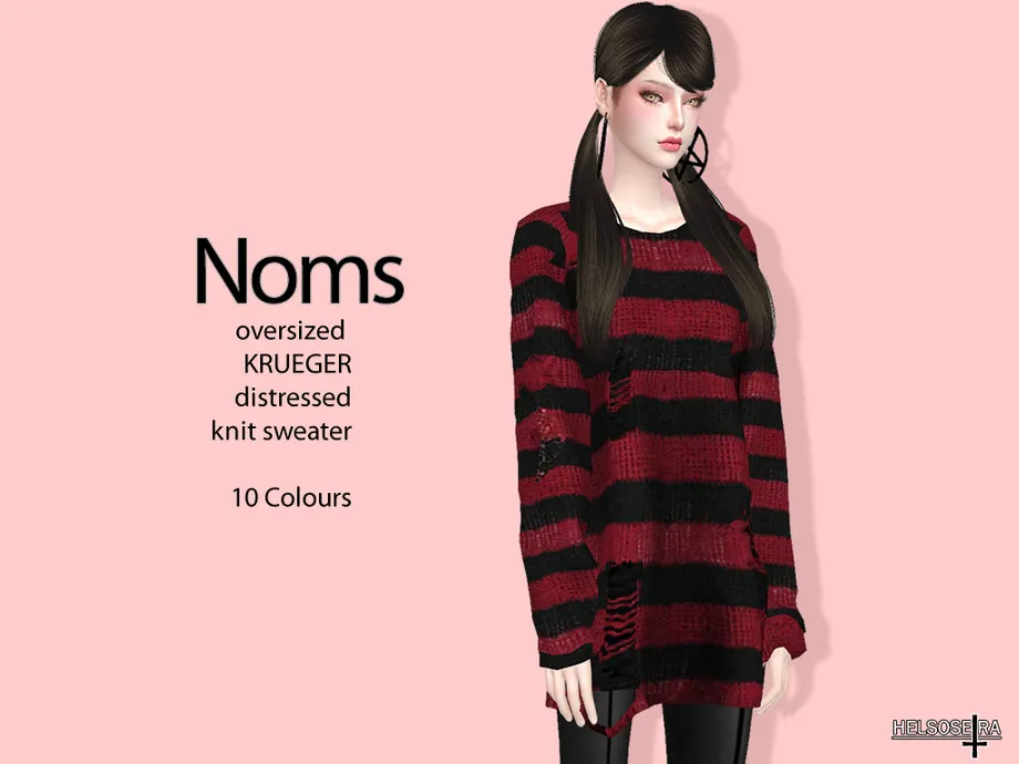 NOMS - [Fixed] Oversized Knit Sweater