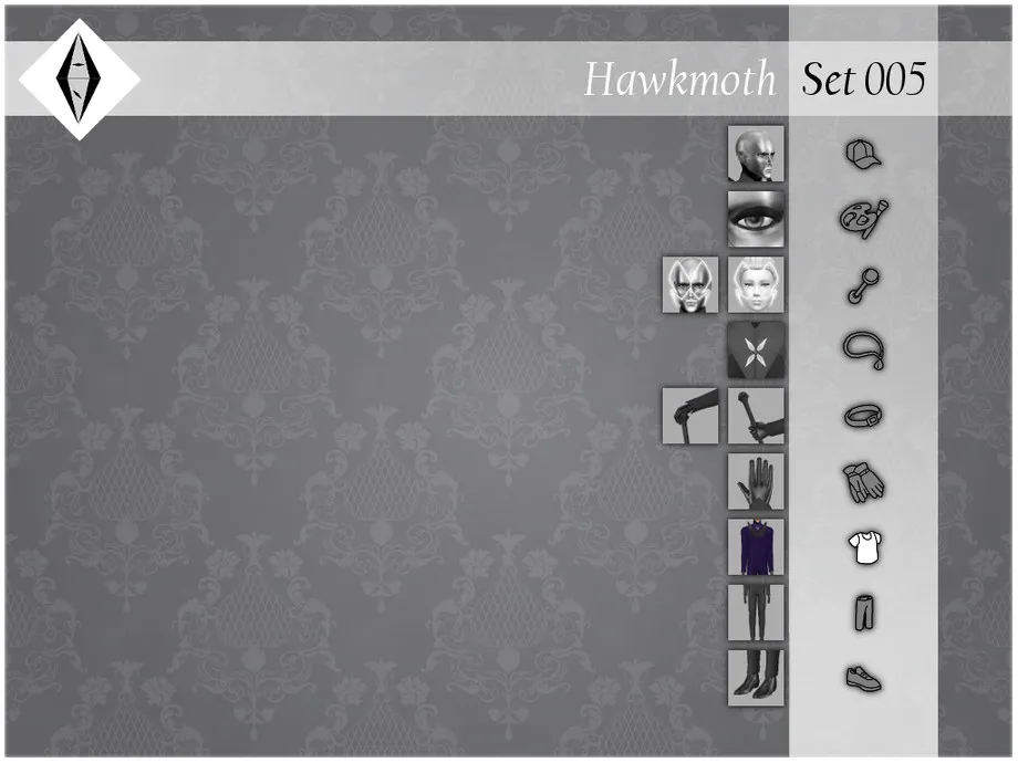 Hawkmoth - Set005 - Top - Suit Jacket