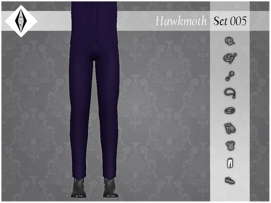 Hawkmoth - Set005 - Bottom - Pants