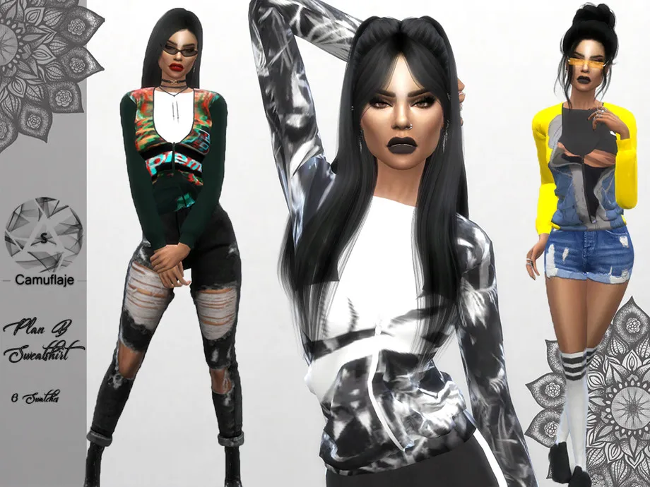 Plan B Sweatshirt - Camuflaje