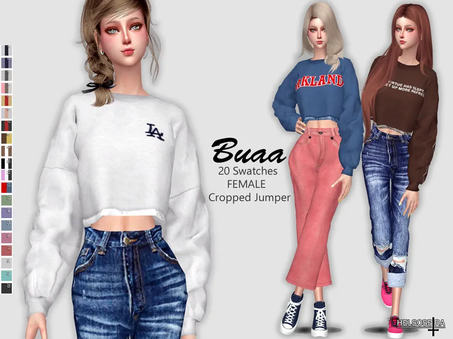 BUAA - Oversized Cropped Jumper