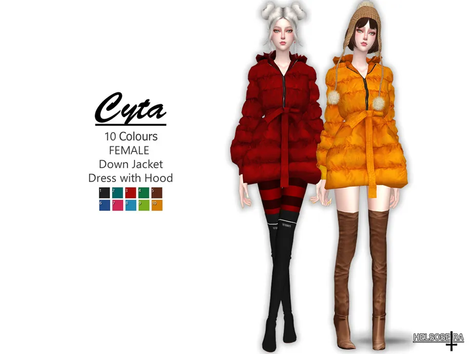 CYTA - Down Jacket Dress
