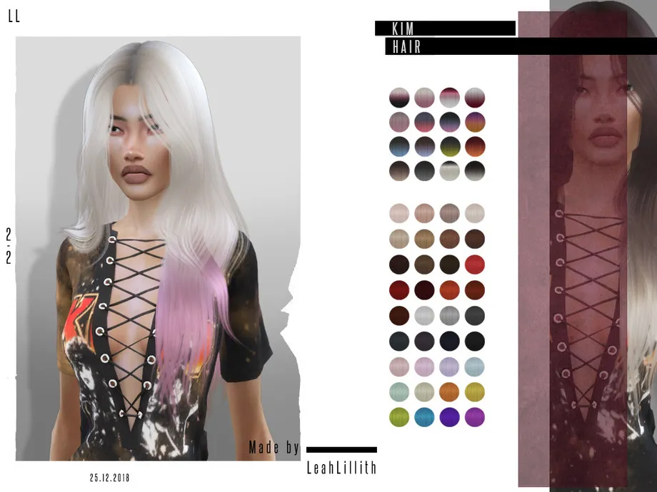 LeahLillith Kim Hair