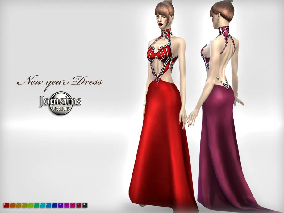 New year dress