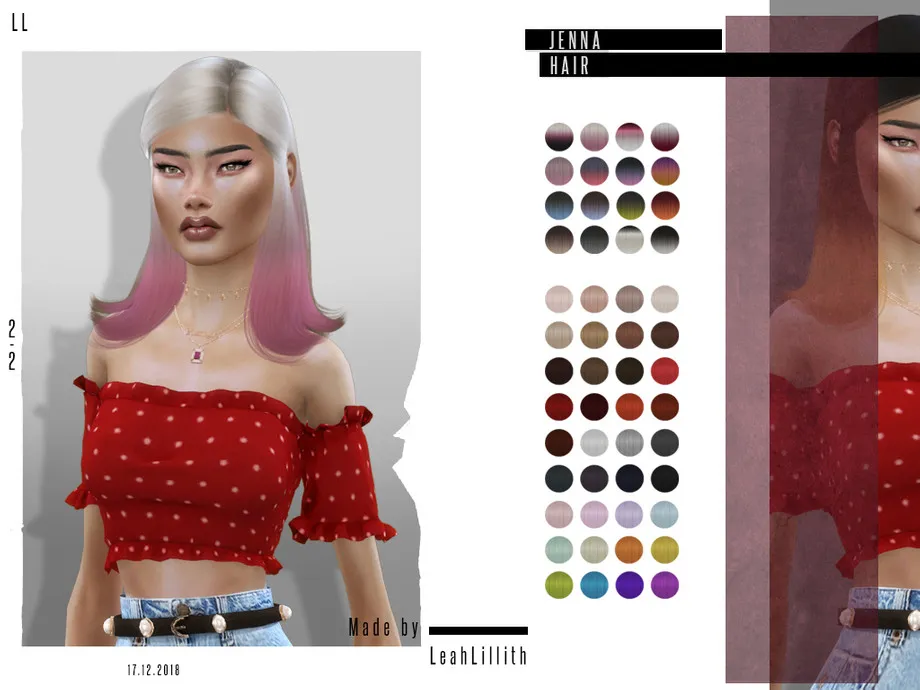 LeahLillith Jenna Hair